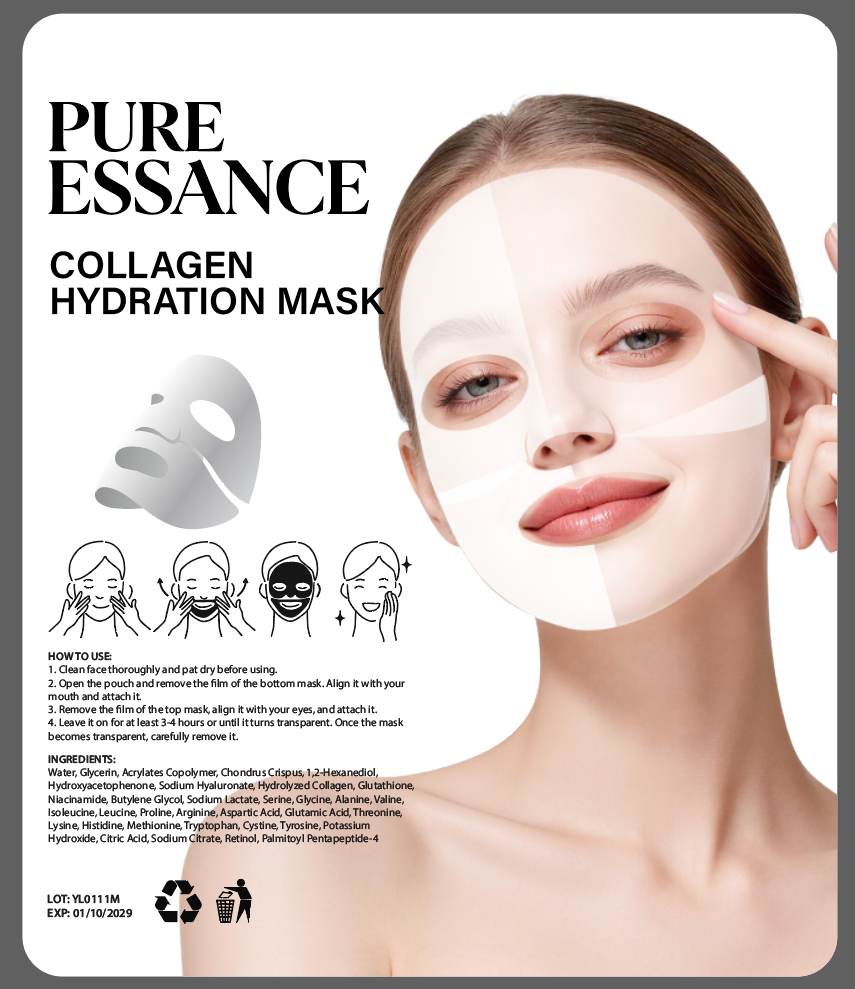 PURE ESSANCE Bio-Collagen Gesichtsmasken